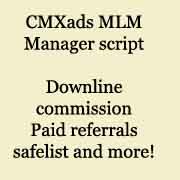 CMXads MLM php website script